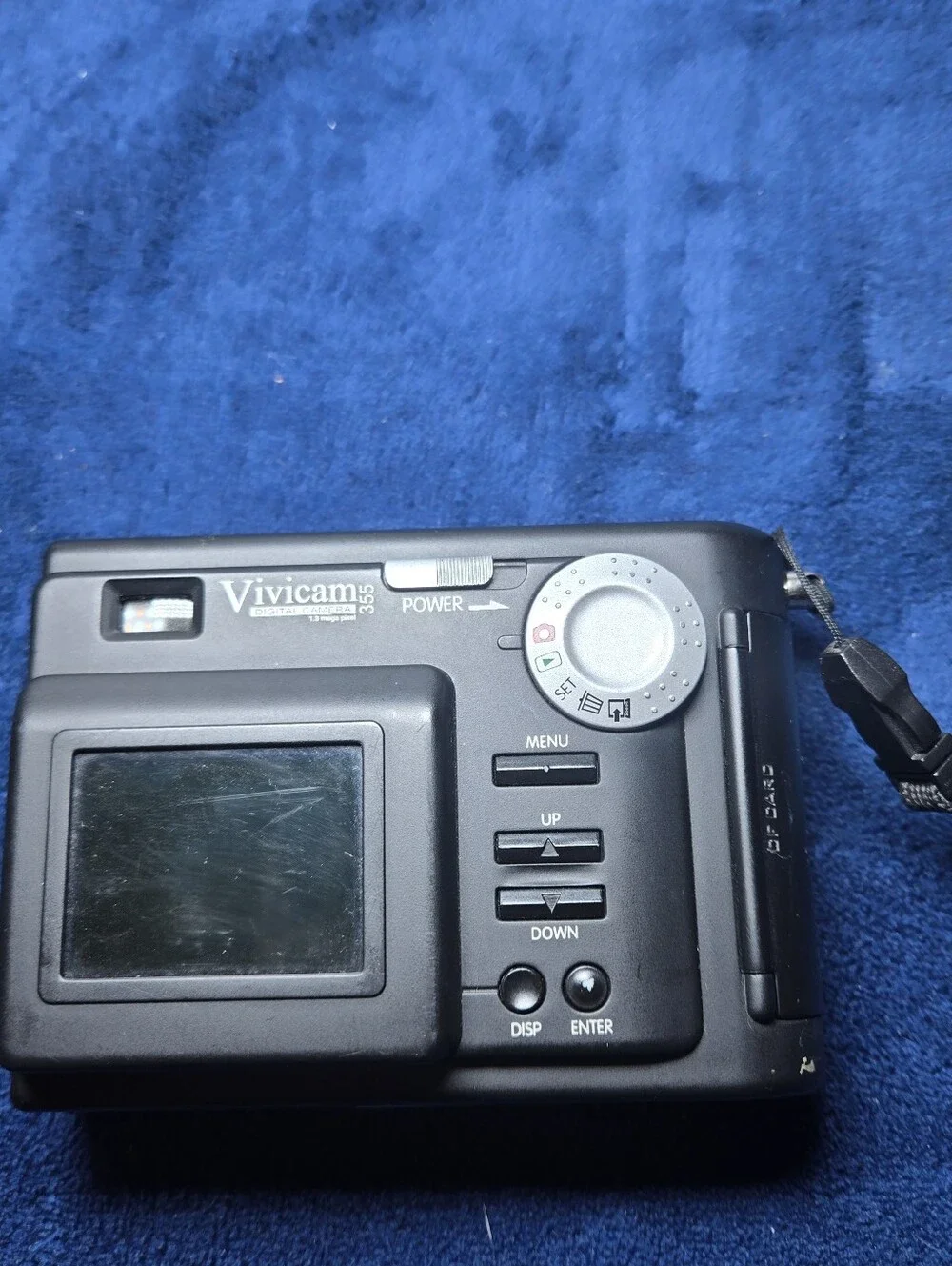Vivitar Vivicam 355 1.3mp 2x Zoom Digital Camera With Tripod Tested-works